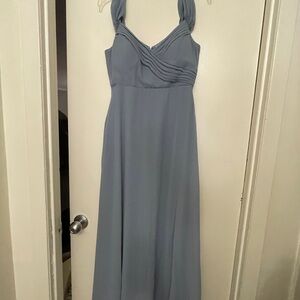Elegant Blue Evening Gown / Bridesmaid dress